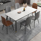 Industrial Sintered Kitchen Dining Table Rectangle Standard Dining Table with 4 Legs Base Clearhalo ' dining_table' 'Dining Tables & Seating' 'Dining Tables' 'furn' 'furn_dining_table' 'Furniture' 'furniture_dining_table' 'Kitchen & Dining Furniture' 'kitchen&dining_furn' 'kitchen' 'kitchen_dining_table' 1200x1200_8b00b92c-2455-4bb6-8315-cb61c239d9d2