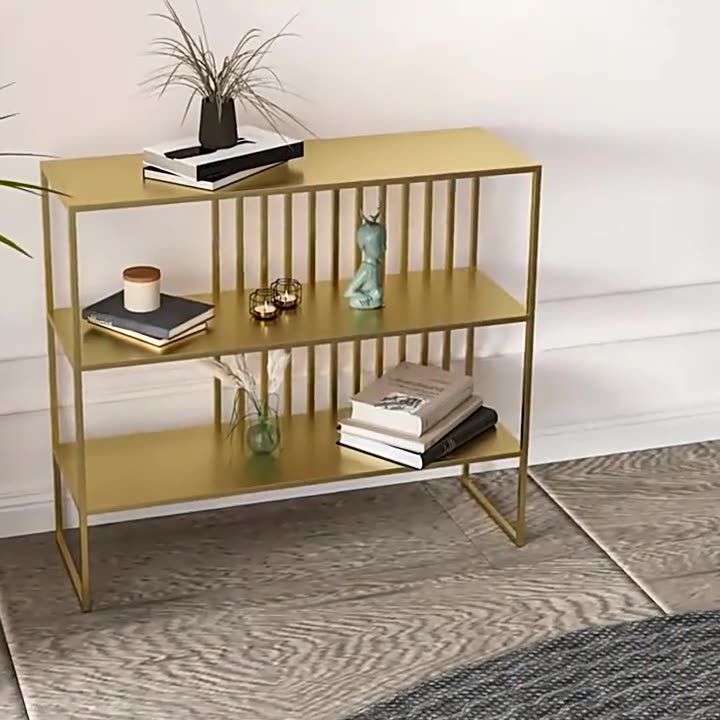 Modern Style Etagere Bookcase Open Back Metal Bookshelf for Home Clearhalo 'Bookcases' 'furn' 'furn_bookcases' 'Furniture' 'furniture_bookcases' 'Office Furniture' 1200x1200_8b014764-b7d8-4b64-a56b-b464973e596b