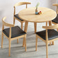 Solid Wood Dining Room Table Round Dining Table for Dining Room