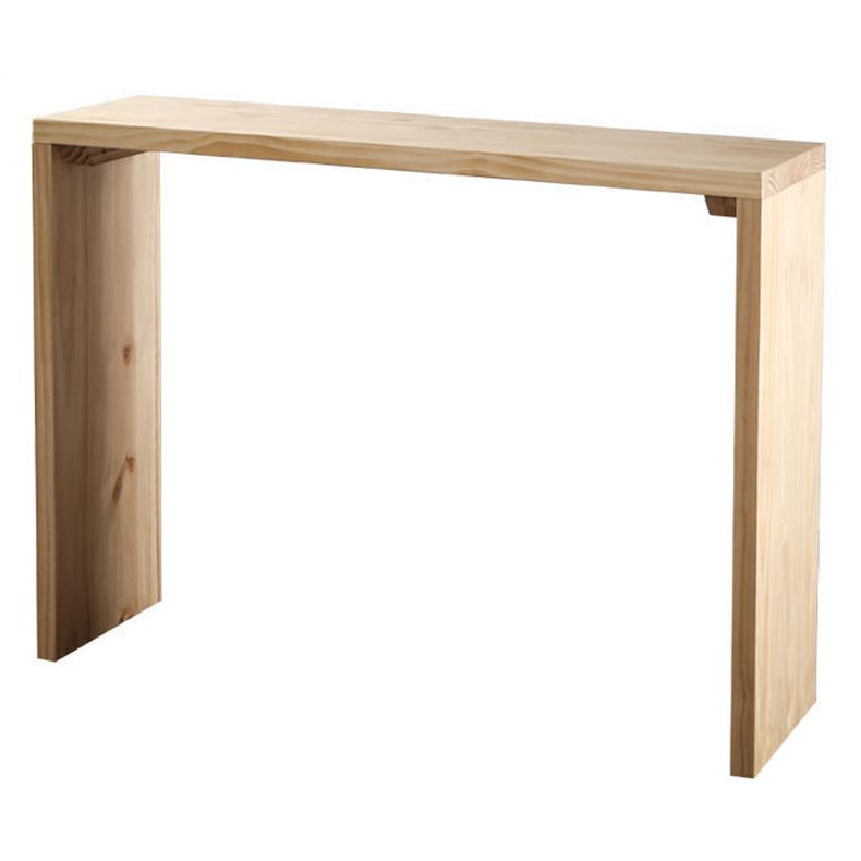 Rectangle Bar Table Wood Contemporary Bar Table with Sled Base Clearhalo 'Bar Furniture' 'Bar Tables' 'bar_tables' 'Furniture' 'furniture_bar_tables' 'Kitchen & Dining Furniture' 1200x1200_8b02a0fb-c5b6-49eb-a380-48ca98a2b773