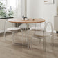Modern 1/2/3/4/5 Pieces Dining Set Round Wood Dining Table for Dining Room Clearhalo 'Dining Room Sets' 'Dining Tables & Seating' 'dining_room_set' 'furn' 'furn_dining_room_set' 'Furniture' 'Kitchen & Dining Furniture' 1200x1200_8b03e927-0914-43eb-8186-17ec1dacb3c4