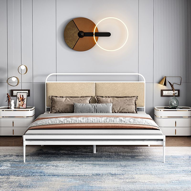 Metalllattenbett 79 Zoll breit mit rechteckigem Kopfteil