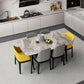 Industrial Style Dining Site Table Rectangle Stone Furniture with 4-foot Clearhalo ' dining_table' 'Dining Tables & Seating' 'Dining Tables' 'furn' 'furn_dining_table' 'Furniture' 'furniture_dining_table' 'Kitchen & Dining Furniture' 'kitchen&dining_furn' 'kitchen' 'kitchen_dining_table' 1200x1200_8b0c4579-4ed2-44db-bd4f-5ab3762e2f27