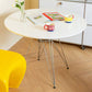 Modern Style Dining Table Round Dining Table with Metal Base for Home Use Clearhalo ' dining_table' 'Dining Tables & Seating' 'Dining Tables' 'Furniture' 'furniture_dining_table' 'Kitchen & Dining Furniture' 'kitchen&dining_furn' 'kitchen' 'kitchen_dining_table' 1200x1200_8b0cc088-689b-4dd3-9d62-1b1715f323e4