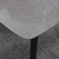 Minimalista 1/2/4/7 pezzi mobili tavolo da pranzo rettangolo di pietra impostata in grigio