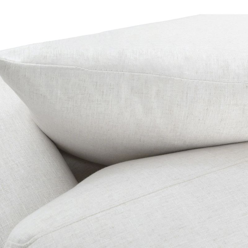 Contemporary Cushions Standard Recessed Arm Sofa  for Living Room