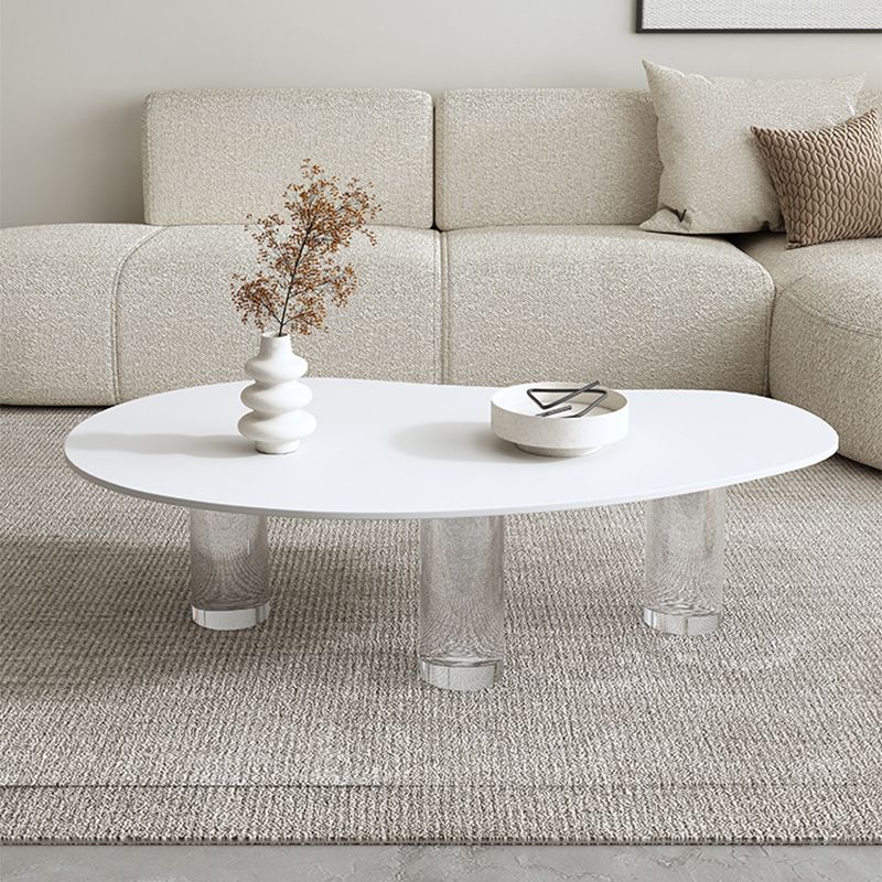 27-inch brede moderne salontafel 3 poten koffie-cocktailtafel