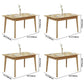Modern Rubberwood Rectangular Dining Table Solid Wood Table in Wood Color Clearhalo ' dining_table' 'Dining Tables & Seating' 'Dining Tables' 'furn' 'furn_dining_table' 'Furniture' 'furniture_dining_table' 'Kitchen & Dining Furniture' 'kitchen&dining_furn' 'kitchen' 'kitchen_dining_table' 1200x1200_8b135ed7-e106-4df4-90d0-52aac1e0947a