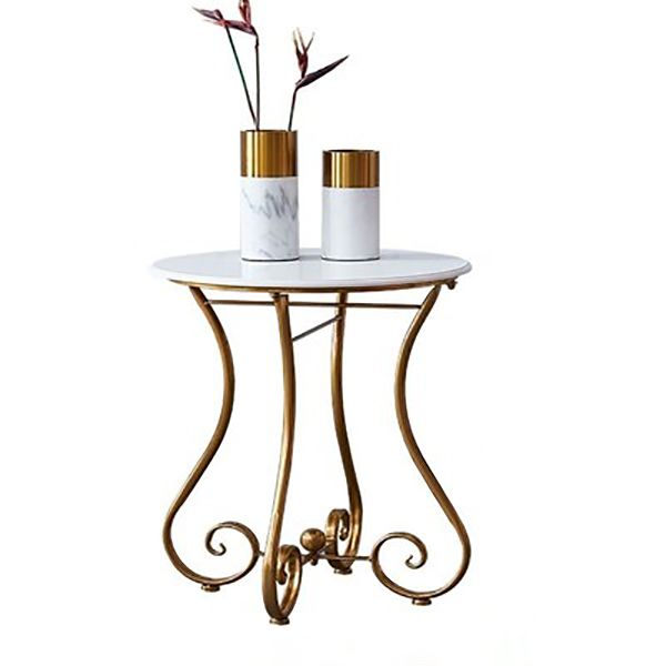 Iron Geometric Coffee Table Round Modern Minimalist Coffee Table Clearhalo 'Coffee & Accent Tables' 'Coffee Tables' 'coffee_tables' 'furn' 'furn_coffee_tables' 'Furniture' 'Living Room Furniture' 1200x1200_8b143251-92d2-431c-9d10-04cd2f6ccddf