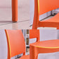 Contemporary Style Dining Chairs Plastic Armless Side Chairs for Kitchen Clearhalo ' kitchen&dining_furn' 'Dining Chairs' 'Dining Tables & Seating' 'dining_chair' 'furn' 'furn_dining_chair' 'Furniture' 'furniture_dining_chair' 'Kitchen & Dining Furniture' 'kitchen' 1200x1200_8b148458-7663-4bca-9fc7-1651a4774558
