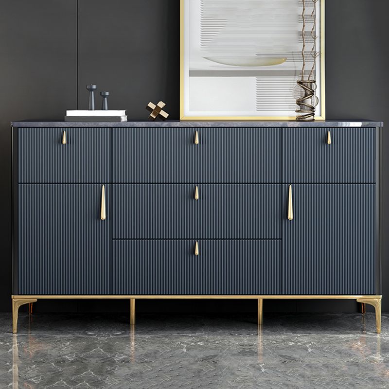 15.21-inch breedte Glam opbergkast vervaardigd houten dressoir