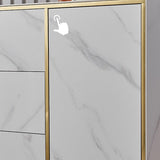 Contemporary Sideboard Table 3 Drawer Sideboard Cabinet for Kitchen Clearhalo 'buffet_sideboard' 'Buffets & Sideboards' 'furn' 'furn_buffet_sideboard' 'Furniture' 'Kitchen & Dining Furniture' 1200x1200_8b1c4bcb-079d-4925-8124-90106f0d7a9d