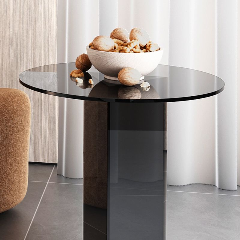 Tavolo laterale Glam largo da 19 "Cleat Acrilico Accento laterale Accento