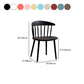 Scandinavian Plastic Armless Chair Windsor Back Restaurant Chair Clearhalo 'Dining Chairs' 'Dining Tables & Seating' 'dining_chair' 'furn' 'furn_dining_chair' 'Furniture' 'furniture_dining_chair' 'Kitchen & Dining Furniture' 1200x1200_8b1ec280-5529-4b32-b347-4ef8b4994cfc