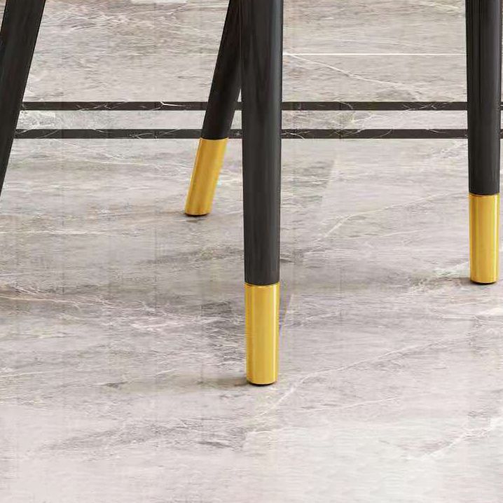 Scandinavian Home Side Chair Metal Upholstered Solid Back Dining Room Chair Clearhalo ' kitchen&dining_furn' 'Dining Chairs' 'Dining Tables & Seating' 'dining_chair' 'furn' 'furn_dining_chair' 'Furniture' 'furniture_dining_chair' 'Kitchen & Dining Furniture' 'kitchen' 1200x1200_8b205a3a-7c9a-487f-9ae9-1697c8198f8f