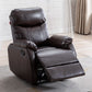 Solid Color Standard Recliner Modern Minimalist Home Single Recliner Chair