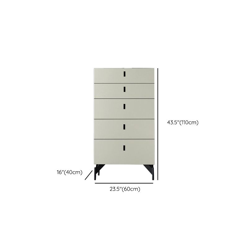 Wooden Storage Chest Modern Dresser with 3/4/5/8 Drawers , 15.6 Inch Width Clearhalo 'Bedroom Furniture' 'Dressers & Chests' 'dressers_chests' 'furn' 'furn_dressers_chests' 'Furniture' 1200x1200_8b217c54-e977-4449-9ede-a2d15c730e06