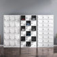 Hinged Modern Wardrobe Armoire Metal Wardrobe Cabinet for Home Clearhalo 'Armoires & Wardrobes' 'armoires_wardrobes' 'Bedroom Furniture' 'furn' 'furn_armoires_wardrobes' 'Furniture' 1200x1200_8b24f08e-d81b-404d-83c8-1a75587f8efb