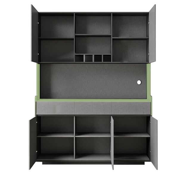 Artificial Wood Living Room Sideboard Cabinet Modern Credenza with Drawers and Storages Clearhalo 'buffet_sideboard' 'Buffets & Sideboards' 'furn' 'furn_buffet_sideboard' 'Furniture' 'Kitchen & Dining Furniture' 1200x1200_8b2665d9-e7e0-4e32-9b06-0cb73610dac5