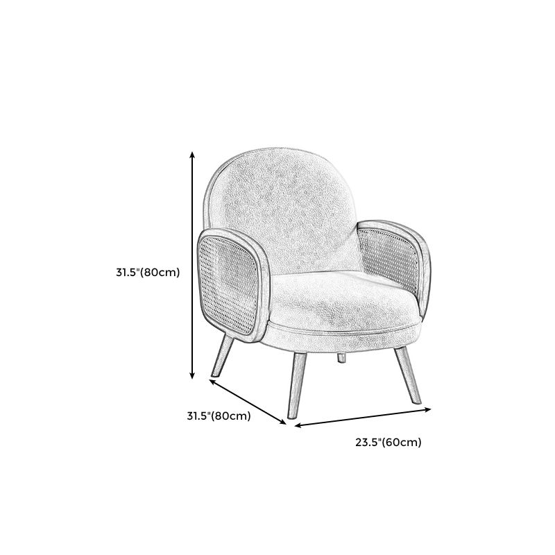 31.49" H Square Arm Solid Color Fleece Wooden Rattan Sofa for Apartment Clearhalo 'furn' 'furn_sofas' 'Furniture' 'furniture_sofas' 'kitchen' 'kitchen_sofas' 'Living Room Furniture' 'Sofa' 'sofas' 1200x1200_8b270ec0-0a5a-48d9-bef3-9697280cba7b