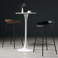 Contemporary Round Counter Table Dining Metal Counter Table for Restaurant Clearhalo 'Bar Furniture' 'Bar Tables' 'bar_tables' 'furn' 'furn_bar_tables' 'Furniture' 'furniture_bar_tables' 'Kitchen & Dining Furniture' 1200x1200_8b2b6d54-80dc-4580-9590-4ab41e7657e3