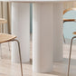 Contemporary Style Round 3 Legs Dining Table Stone Home Furniture for Indoor Clearhalo ' dining_table' 'Dining Tables & Seating' 'Dining Tables' 'furn' 'furn_dining_table' 'Furniture' 'furniture_dining_table' 'Kitchen & Dining Furniture' 'kitchen&dining_furn' 'kitchen' 'kitchen_dining_table' 1200x1200_8b2cb215-2fa2-4635-896b-58f71580097c