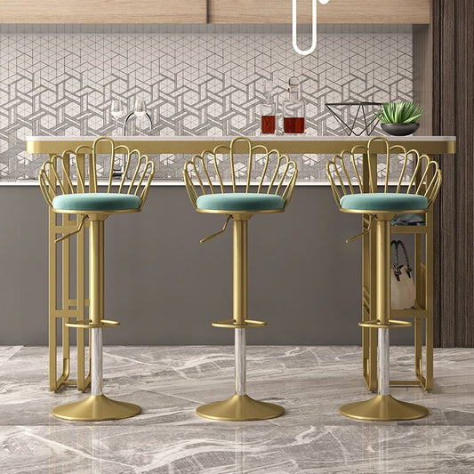White Stone Bar Table Traditional Luxury Rectangle Bar Dining Table with Sled Base Clearhalo 'Bar Furniture' 'Bar Tables' 'bar_tables' 'furn' 'furn_bar_tables' 'Furniture' 'furniture_bar_tables' 'Kitchen & Dining Furniture' 1200x1200_8b3287a5-b269-4d64-9de6-efb9dd204007