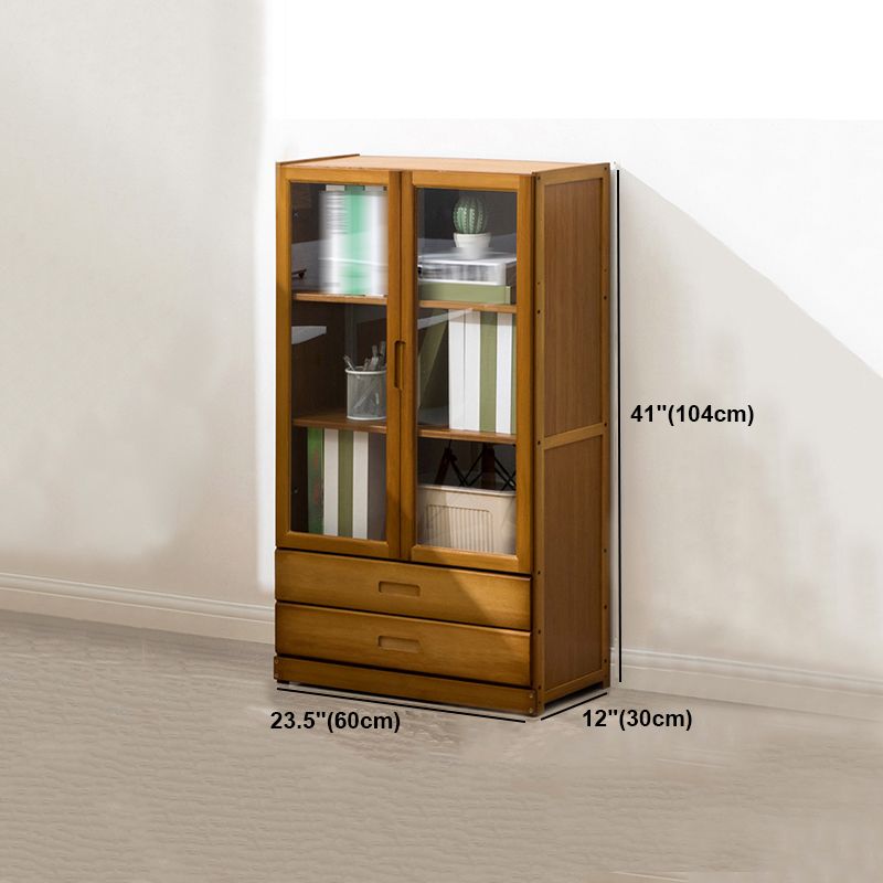 Modern Standard Bookcase Closed Back Bookcase with Drawer Storage Clearhalo 'Bookcases' 'furn' 'furn_bookcases' 'Furniture' 'furniture_bookcases' 'kitchen' 'kitchen_bookcases' 'Living Room Furniture' 'Office Furniture' 1200x1200_8b35f1b9-255d-46fc-8738-5c3f8b5b6167