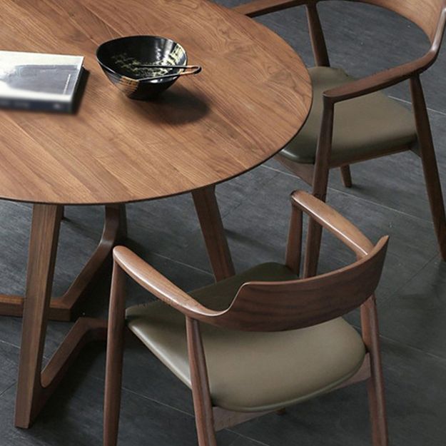 Modern 1/2/3/4/5 Pieces Dining Set Solid Wood Round Dining Furniture Set /Separate Items Clearhalo 'Dining Room Sets' 'Dining Tables & Seating' 'dining_room_set' 'furn' 'furn_dining_room_set' 'Furniture' 'furniture_dining_room_set' 'Kitchen & Dining Furniture' 'kitchen&dining_furn' 'kitchen' 1200x1200_8b44b1b0-285e-4d6c-9e97-1f34ed3f02e0