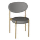 Glam Stone Top Dining Table Set 1/2/5 Pieces Rectangle White Indoor Dinette Set Clearhalo 'Dining Room Sets' 'Dining Tables & Seating' 'dining_room_set' 'furn' 'furn_dining_room_set' 'Furniture' 'Kitchen & Dining Furniture' 1200x1200_8b456c6c-d9ea-41c0-a0d7-1ba2dbcca134