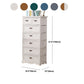 12" W Vertical Lingerie Chest Traditional Bedroom Storage Chest with Drawers Clearhalo 'Bedroom Furniture' 'Dressers & Chests' 'dressers_chests' 'furn' 'furn_dressers_chests' 'Furniture' 1200x1200_8b466d98-61dc-41cc-a8be-f2046e0e9c2c