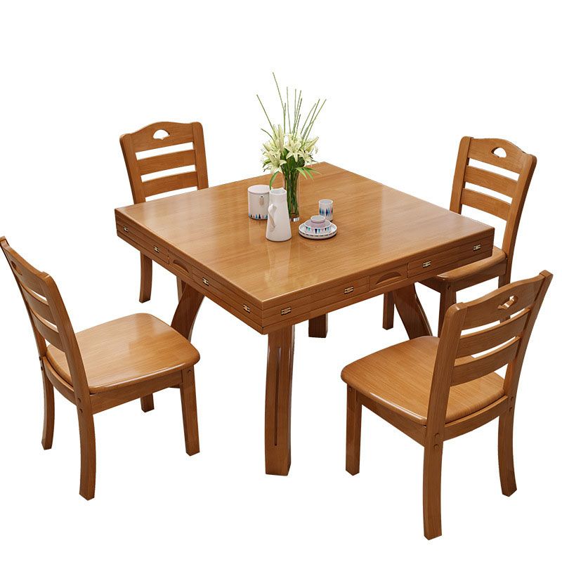 Esstisch aus massivem Holz, ausziehbarer Esstisch für das Esszimmer