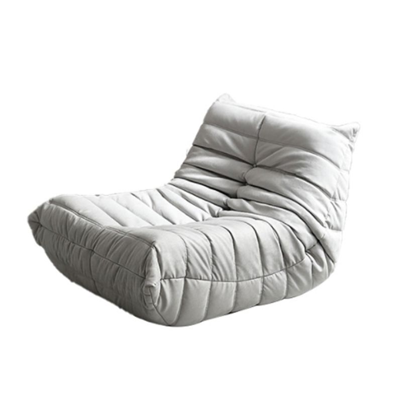 Contemporary Upholstered Accent Chair, Mid-Back Armless Chair