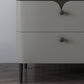 White/grey/yellow Metal Solid Wood Frame Black Cabinet Foot Stand Nightstand