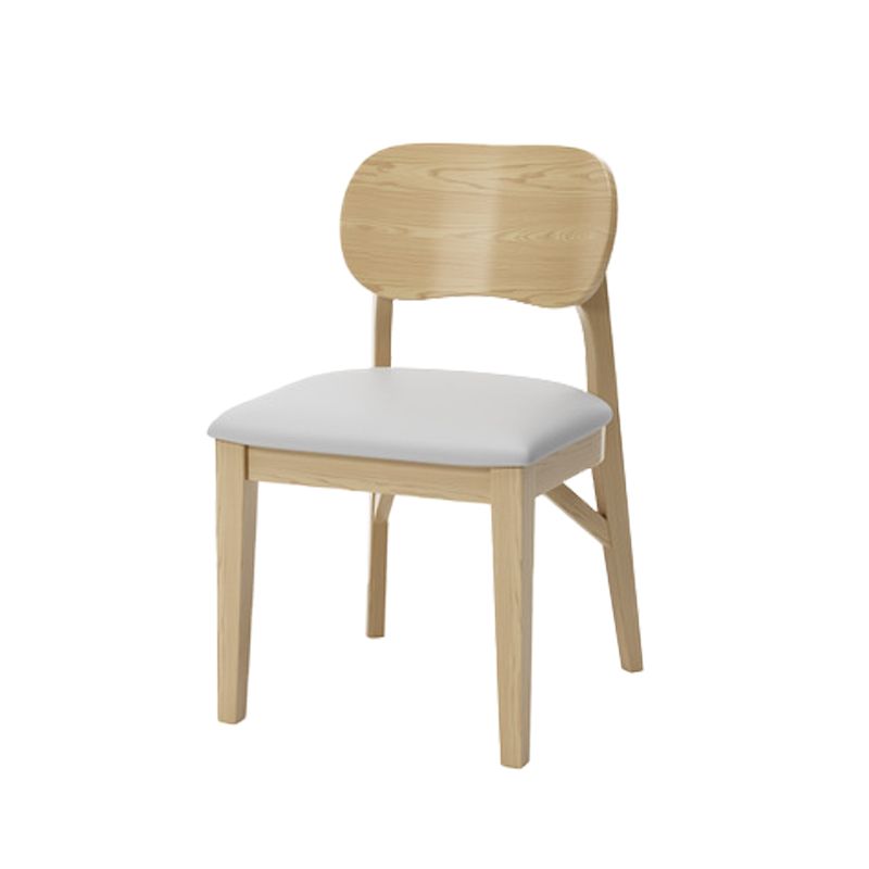 Wood Kitchen Dining Side Chair Upholstered Armless Dining Chairs Clearhalo 'Dining Chairs' 'Dining Tables & Seating' 'dining_chair' 'furn' 'furn_dining_chair' 'Furniture' 'Kitchen & Dining Furniture' 1200x1200_8b5086ac-465f-4016-935a-3feb331ad65b