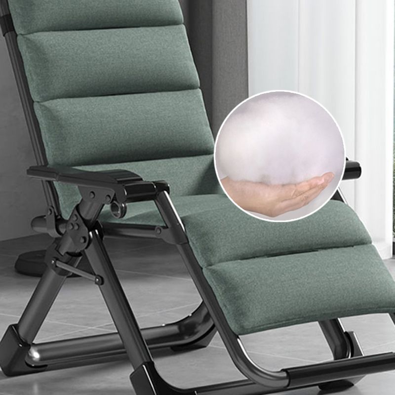 Polyester Blend Standard Recliner With Cup Holders and Legs for Bedroom