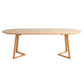 Oval Dining Table Modern Solid Wood Dining Table for Dining Room