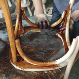 Country Style Bentwood Side Chair Cross Back Beech Armless Dining Chairs Clearhalo ' kitchen&dining_furn' 'Dining Chairs' 'Dining Tables & Seating' 'dining_chair' 'furn' 'furn_dining_chair' 'Furniture' 'furniture_dining_chair' 'Kitchen & Dining Furniture' 'kitchen' 1200x1200_8b55c39b-723d-43ca-b313-779796bfadd6