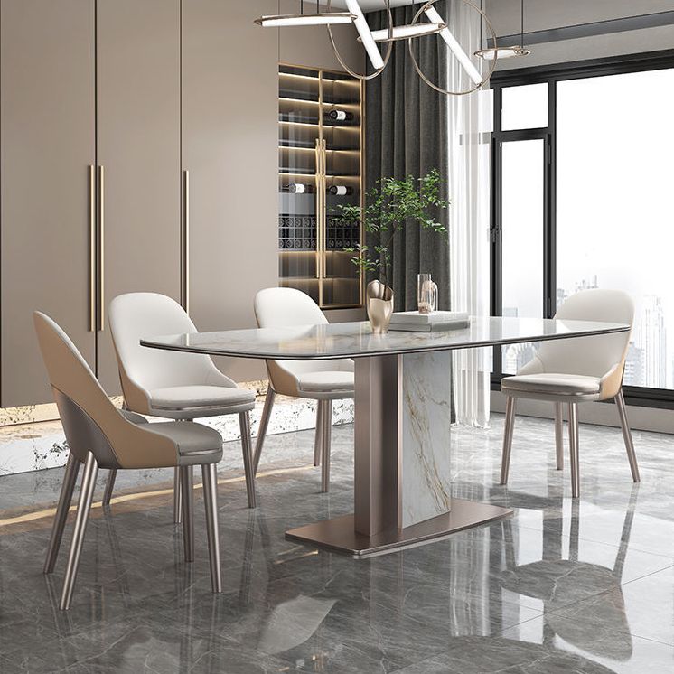 Nordic Sintered Stone Top Ess -Set Rechteck 1