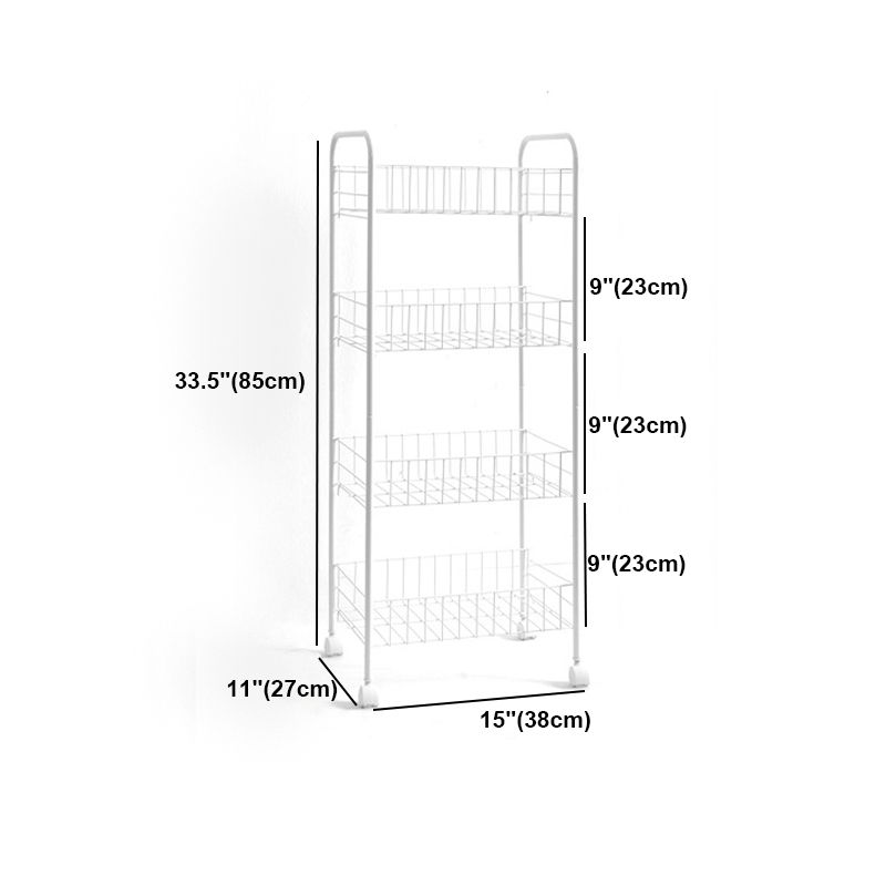 Contemporary Style Bookshelf with Casters Book Shelf for Home Office Study Room Clearhalo 'Bookcases' 'furn' 'furn_bookcases' 'Furniture' 'furniture_bookcases' 'kitchen' 'kitchen_bookcases' 'Living Room Furniture' 'Office Furniture' 1200x1200_8b5e06f1-5509-44f6-a5b3-c7f153d4fa57