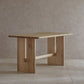 Modern Pine Solid Wood Table for Restaurant Rectangle Dining Table with Trestle Base Clearhalo 'Dining Tables & Seating' 'Dining Tables' 'dining_table' 'furn' 'furn_dining_table' 'Furniture' 'furniture_dining_table' 'Kitchen & Dining Furniture' 'kitchen' 'kitchen_dining_table' 1200x1200_8b5fbdad-8eaf-4e9f-a055-408c425b86fe