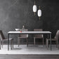 Stone Modern Rectangle Dining Table Matte Finish 4 Legs Table for Kitchen Clearhalo ' dining_table' 'Dining Tables & Seating' 'Dining Tables' 'Furniture' 'furniture_dining_table' 'Kitchen & Dining Furniture' 'kitchen&dining_furn' 'kitchen' 'kitchen_dining_table' 1200x1200_8b60e0c1-f5b1-4542-8c36-0b8be3645335
