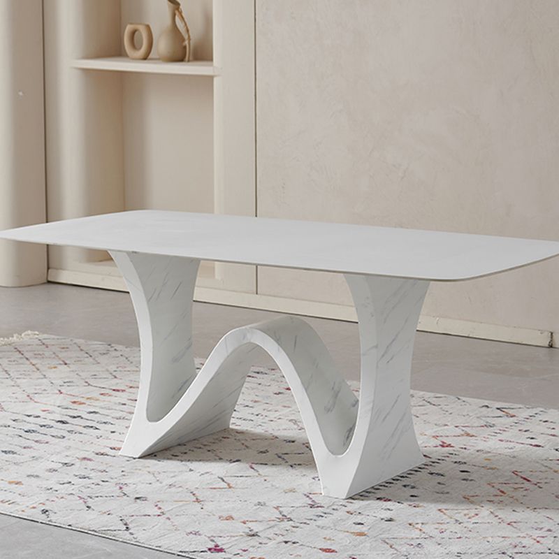 Witte moderne eettafel ingesteld 1/5/7 stuks dinette ingesteld voor eetkamer