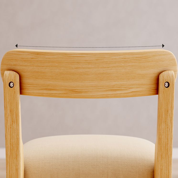 Modern Solid Wood Counter Stool Bar-height Low Back Bar Stool with Footrest Clearhalo 'Bar Furniture' 'Bar Stools' 'bar_stools' 'furn' 'furn_bar_stools' 'Furniture' 'Kitchen & Dining Furniture' 1200x1200_8b65795f-0817-4fdd-859e-4f6511764fb7