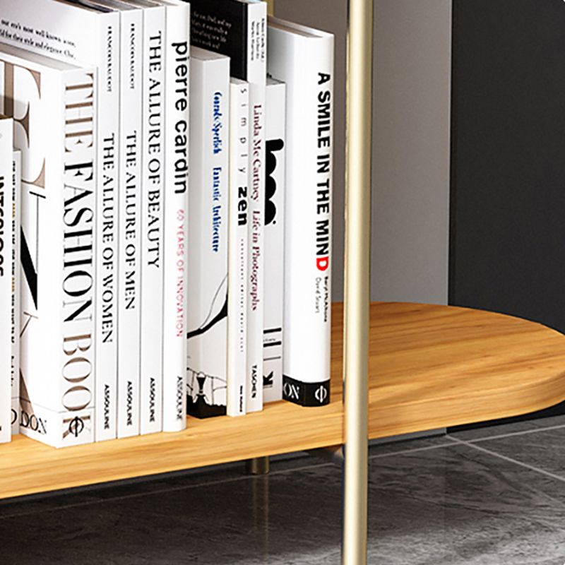 Etagere Bookcase Scandinavian Open Back Bookshelf with Shelves Clearhalo 'Bookcases' 'furn' 'furn_bookcases' 'Furniture' 'Office Furniture' 1200x1200_8b666178-b2f2-4103-8f73-42d426edd607