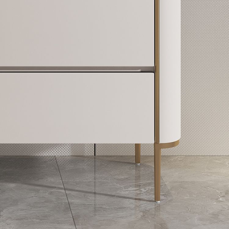 Commode Glam classique en pierre, commode de rangement avec 3/6 tiroirs, 15,6 pouces de largeur