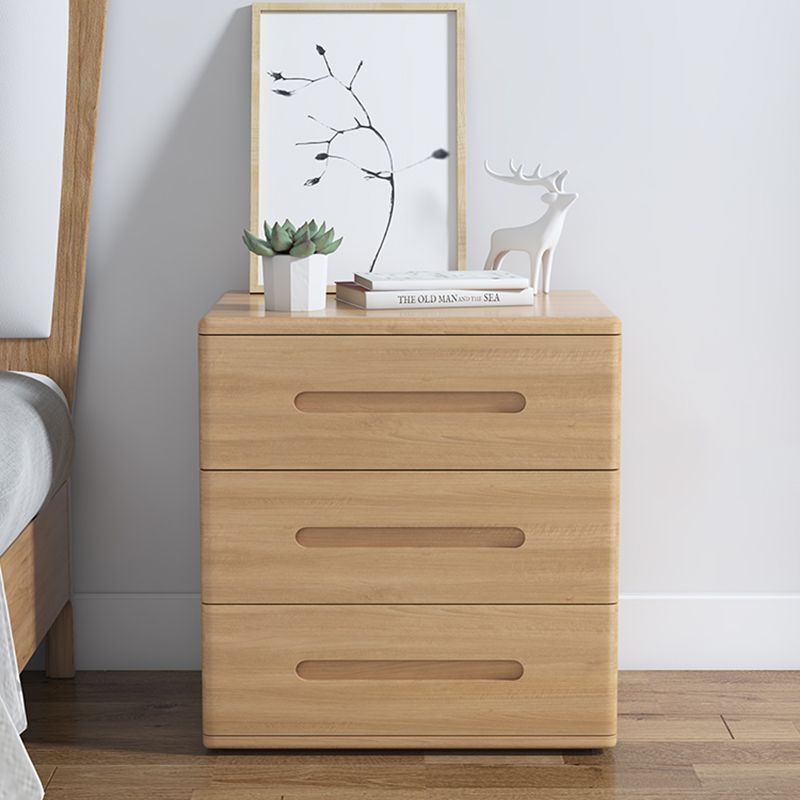 3 - Drawers Contemporary Bedside Cabinet Antique Finish Bed Nightstand Clearhalo 'Bedroom Furniture' 'furn' 'furn_night_stand' 'Furniture' 'night_stand' 'Nightstands' 1200x1200_8b6ccda1-5132-496a-9b55-391e2c38372a