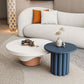 Pedestal Round Coffee Table Set Modern Minimalist Cocktail Table Clearhalo 'Coffee & Accent Tables' 'Coffee Tables' 'coffee_tables' 'furn' 'furn_coffee_tables' 'Furniture' 'Living Room Furniture' 1200x1200_8b6ea0dd-6654-47b2-95fd-bbd57a389132