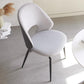 Upholstered Armless Dining Chairs Open Back Dining Side Chair