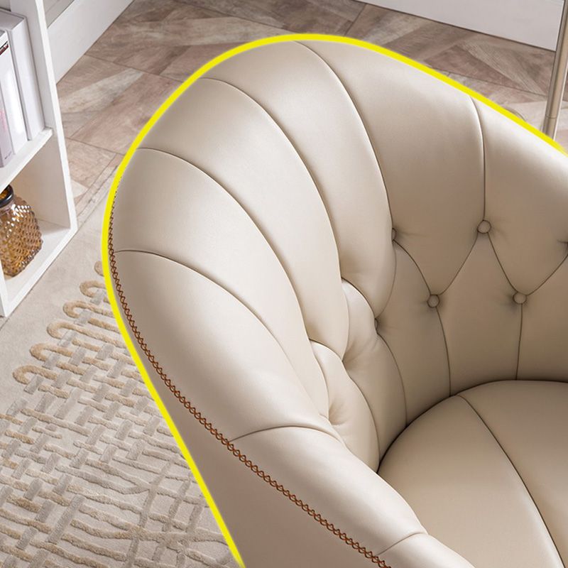 Nordic Style Leather Chair Solid Color Chaise Lounge Couch for Bedroom Clearhalo 'Chairs & Seating' 'Chaise Lounge' 'chaise_lounge' 'furn' 'furn_chaise_lounge' 'Furniture' 'Living Room Furniture' 1200x1200_8b7c45e0-e9af-457f-bb37-36ef18b423e1